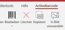 Barcode Add-In#für Microsoft® Access® 365, 2024, 2021, 2019, 2016, 2013, 2010 ActiveBarcode: Barcode Add-In#für Microsoft® Access® 365, 2024, 2021, 2019, 2016, 2013, 2010