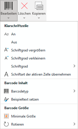 ActiveBarcode Add-In & Microsoft® Excel®