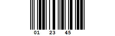 Code 25 Interleaved Barcode