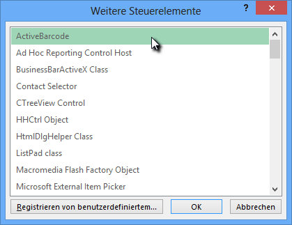 ActiveBarcode: Barcode, Word