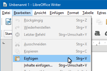 Barcode, LibreOffice & OpenOffice