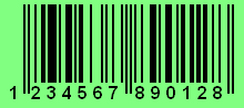 Barcode Hintergrund Farben