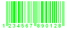 Barcode Vordergrund Farben