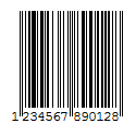 Barcode Rotation 0 Grad